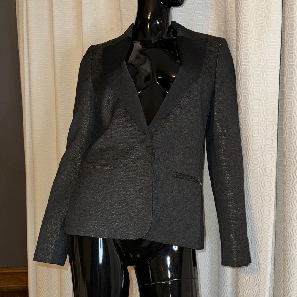 Berenice metallic blazer